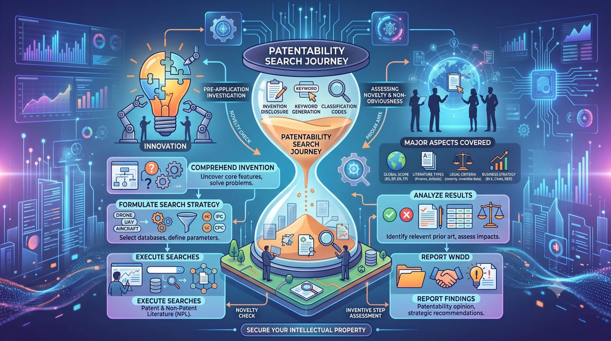 Navigating the Intellectual Property Landscape: A Comprehensive Guide to Patentability Search
